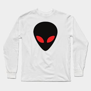 Alien Head Long Sleeve T-Shirt